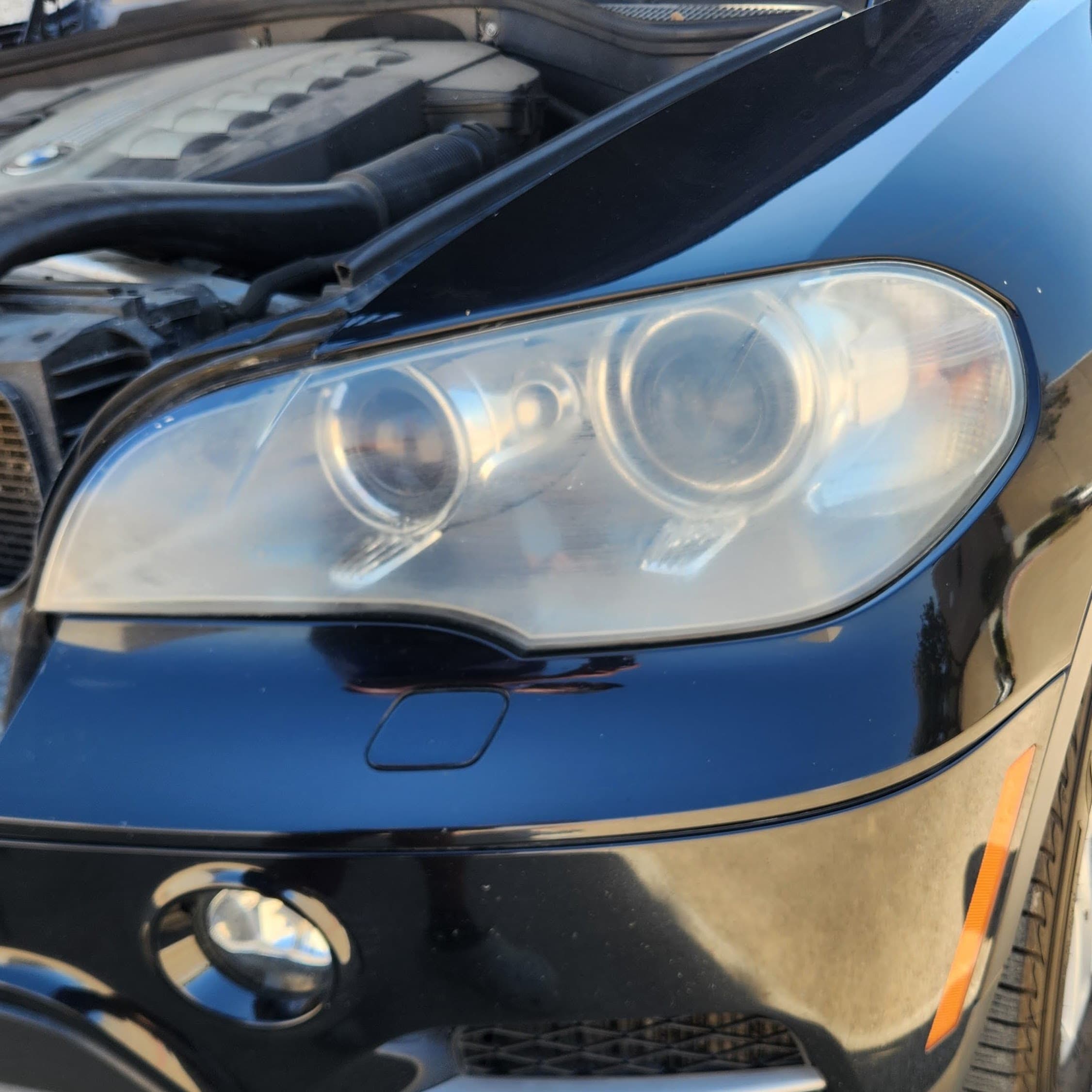 Headlight before restoration - Pair 4