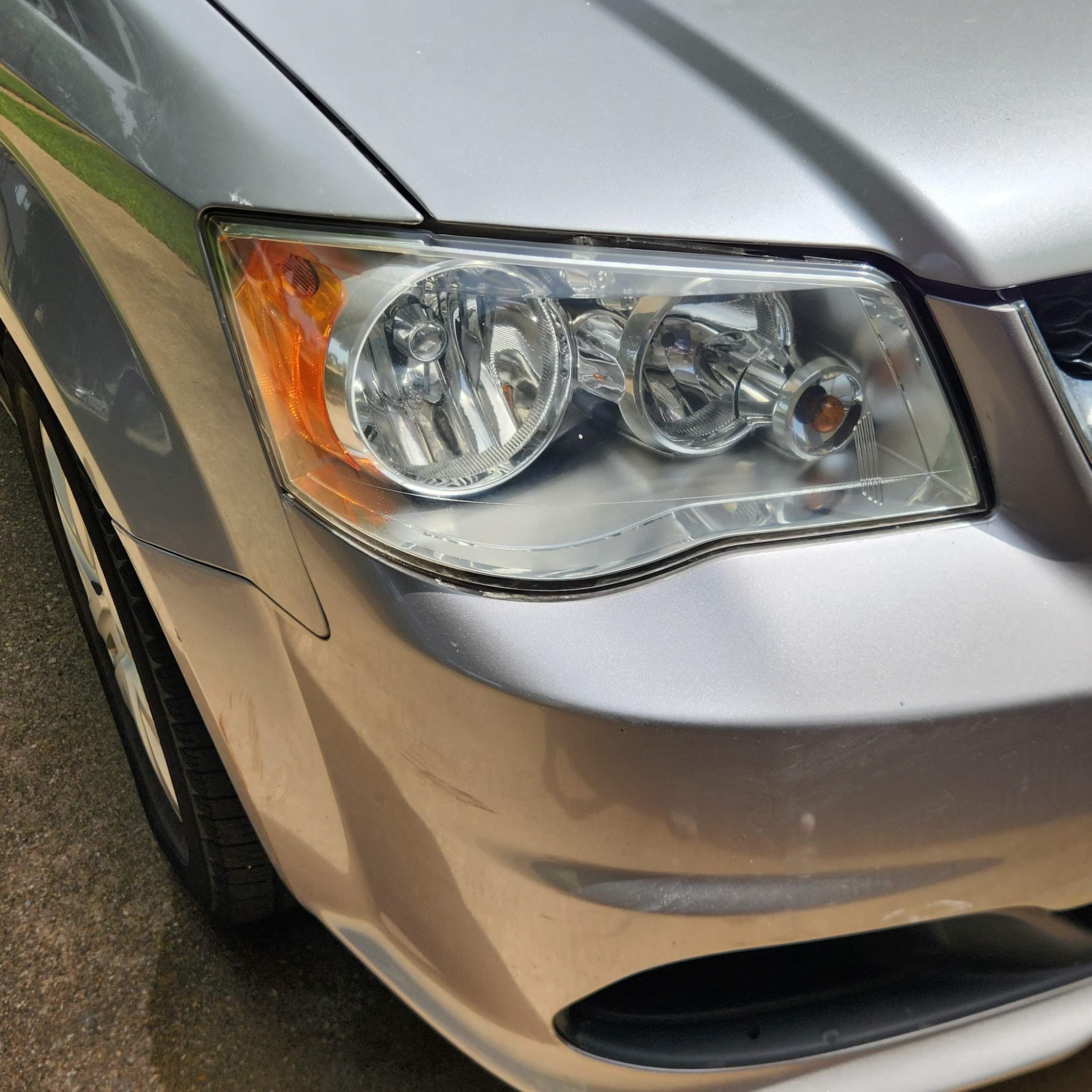 Headlight after restoration - Pair 1